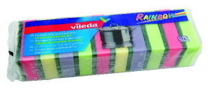 Губка VILEDA Rainbow, 10 шт. Губка VILEDA Rainbow, 10 шт.