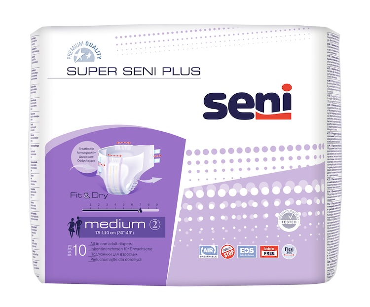 Урологические подгузники Super Seni Plus Medium 10 шт.