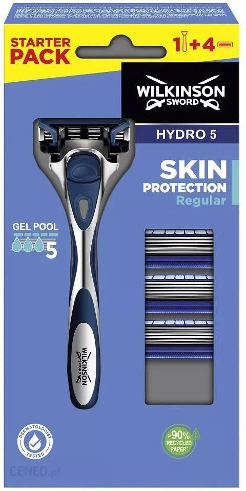 Wilkinson Sword Hydro 5 станок для бритья + 4 сменные кассеты