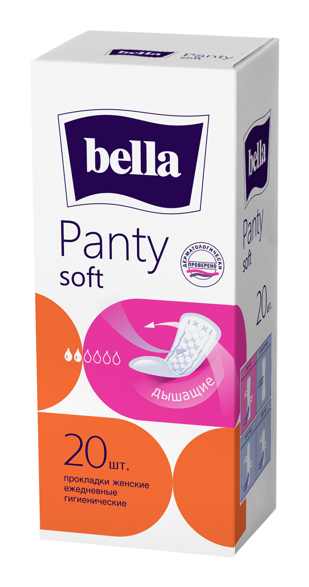 Классические ежедневки Bella Panty Soft 20 шт.
