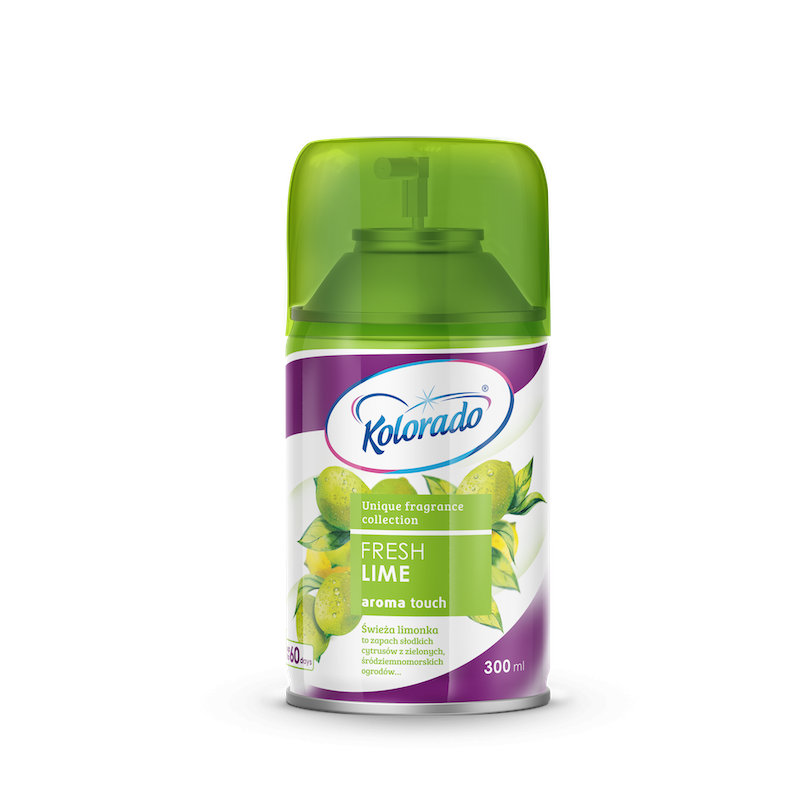 Kolorado Aroma Touch  запаска для автомат. освеж. 300 мл., Fresh Lime