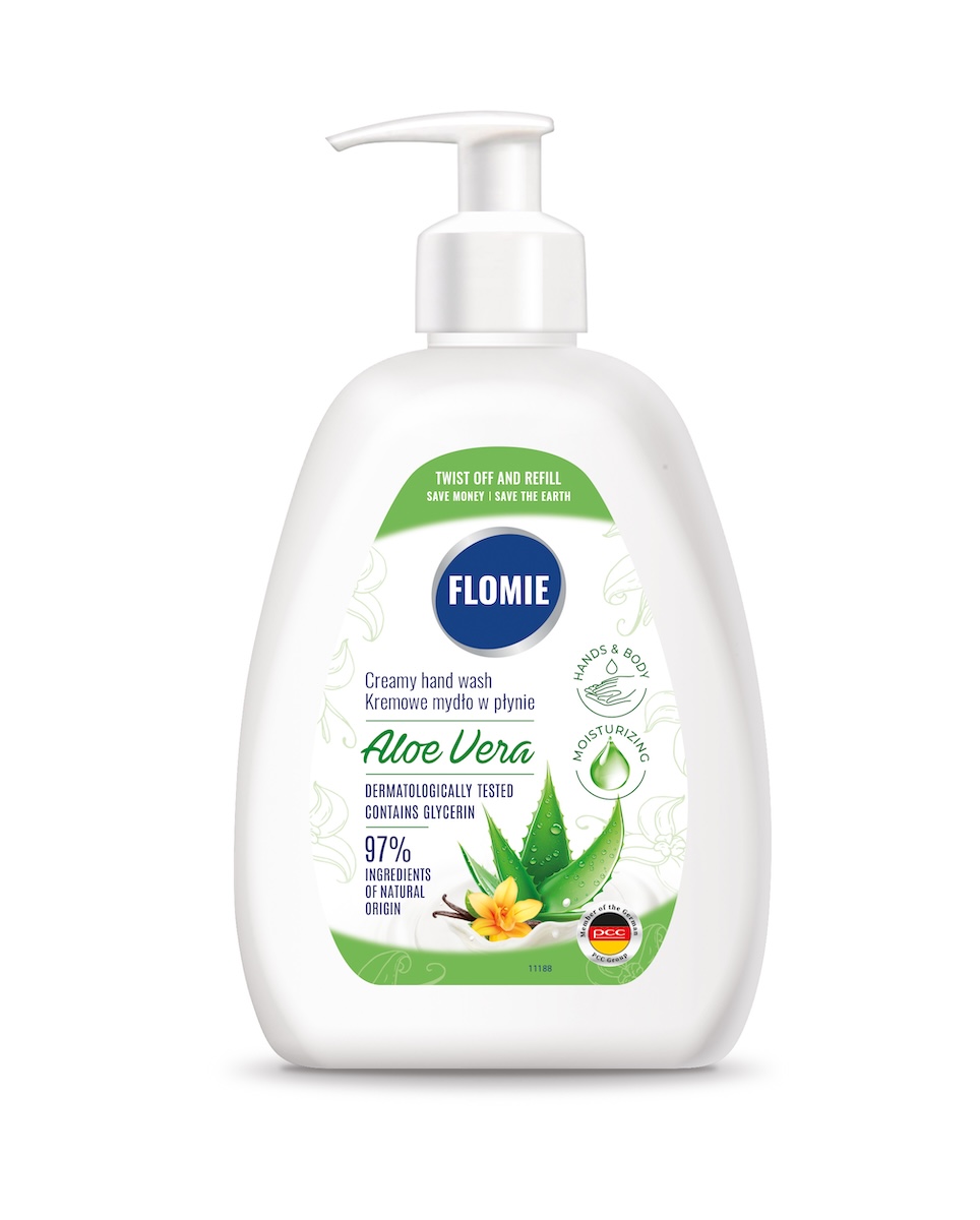 FLOMIE жидкое крем-мыло Aloe Vera 500ml