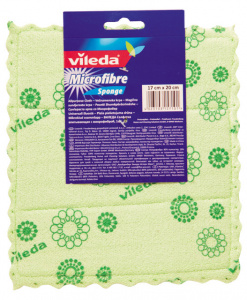 Салфетка-микрофибра впитывающая VILEDA Mikrofibre Sponge, 1 шт. Салфетка-микрофибра впитывающая VILEDA Mikrofibre Sponge, 1 шт.