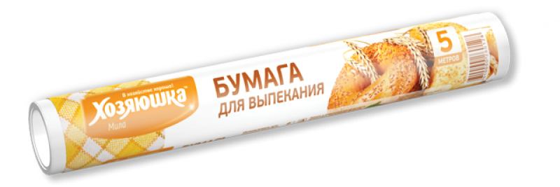 Бумага для выпекания "ХОЗЯЮШКА Мила" 5 м.