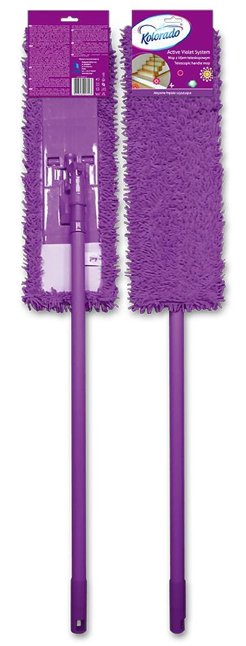 Kolorado комплект для влажной уборки Active Violet -тел. ручка + насадка