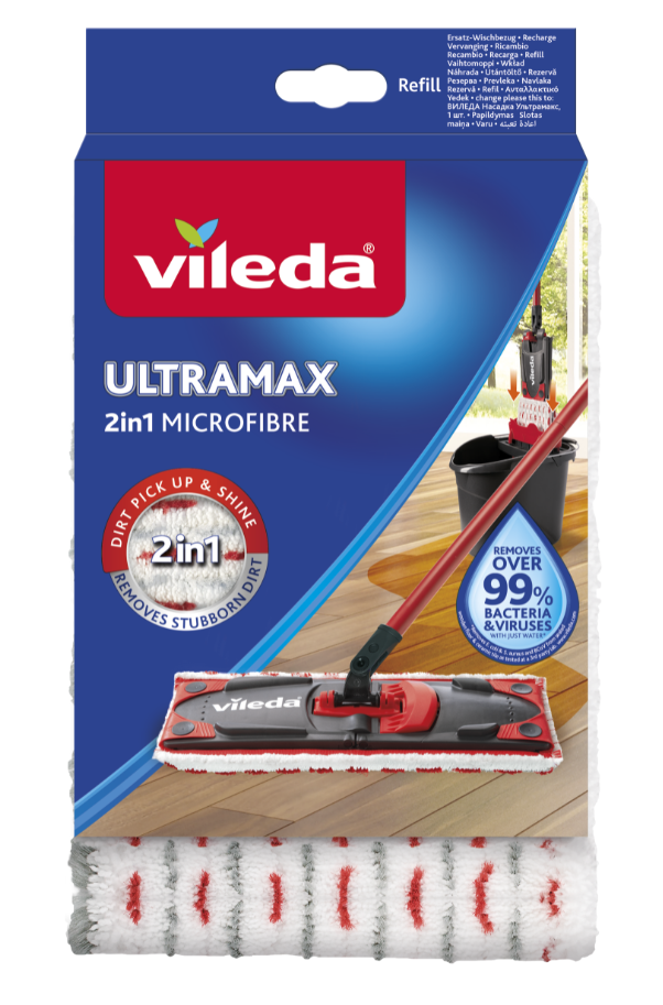 Насадка для швабры VILEDA Ultramax 2в1, 1 шт.