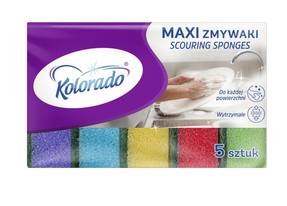 Kolorado губка кухонная Maxi 5шт
