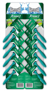 Одноразовый станок Wilkinson Sword Xtreme3 Sensitive  12 шт лента