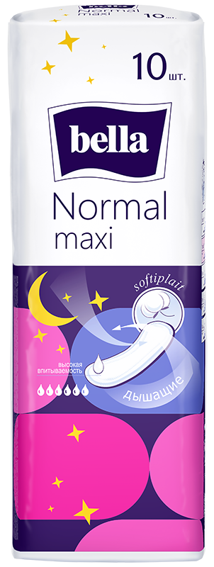 Классические прокладки Bella Normal Maxi 10 шт.