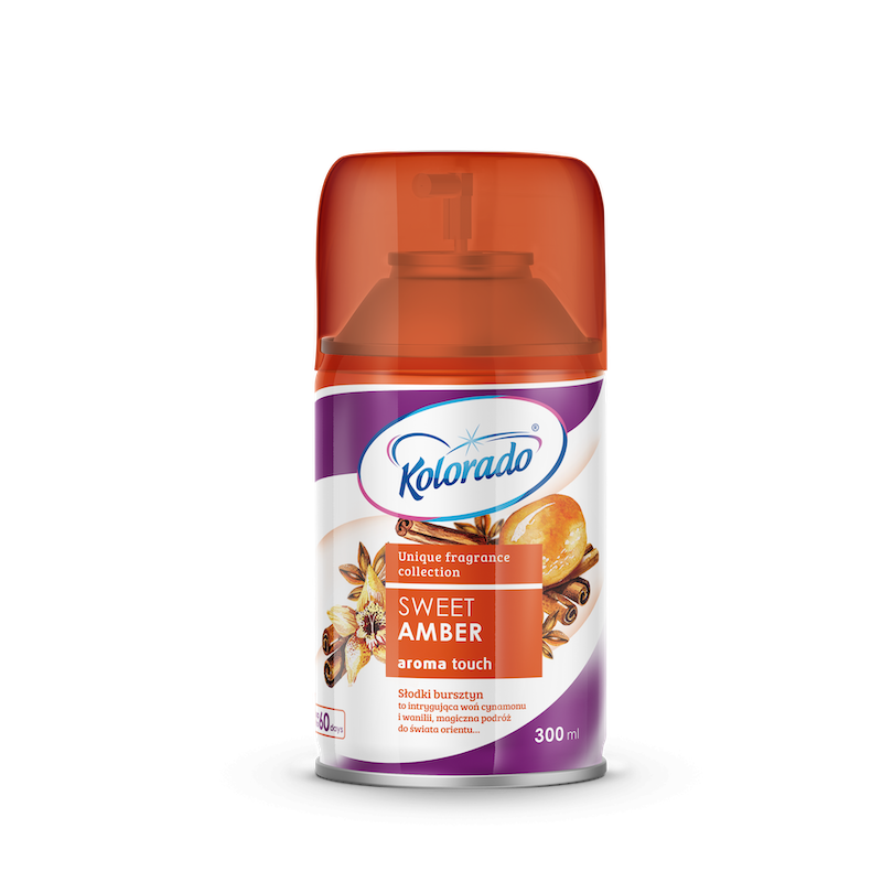Kolorado Aroma Touch   запаска для автомат. освеж. 300 мл., Sweet Amber