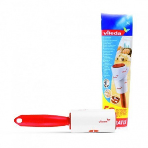 Ролик для одежды VILEDA, 58 листов, 1шт. Ролик для одежды VILEDA, 58 листов, 1шт.