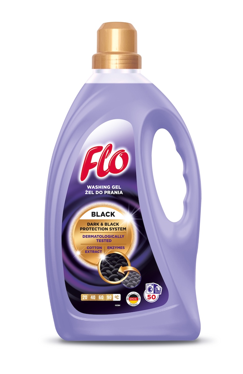 Жидкость для стирки темных и черных тканей FLO Black 2 л.