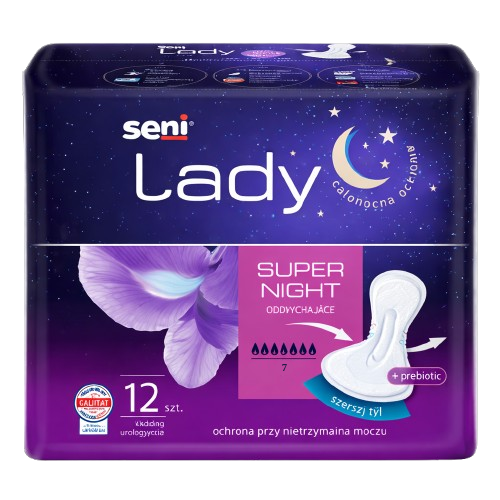 SENI LADY SUPER NIGHT 12шт Уролог.вкладыши