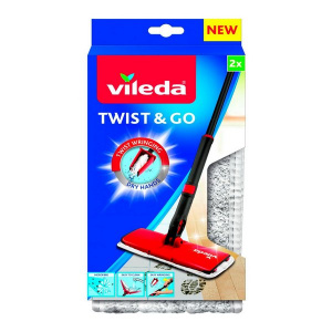 Насадка для швабры Twist & Go VILEDA, 2 шт. Насадка для швабры Twist & Go VILEDA, 2 шт.