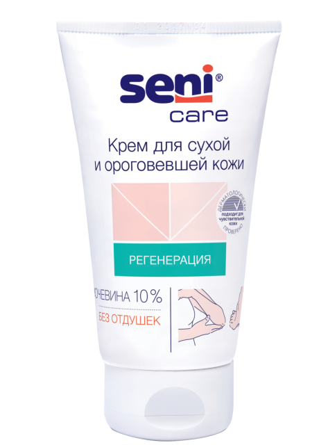 Крем для тела Seni Care для сухой и ороговевшей кожи 10% UREA, 100 мл. Крем для тела Seni Care для сухой и ороговевшей кожи 10% UREA, 100 мл.