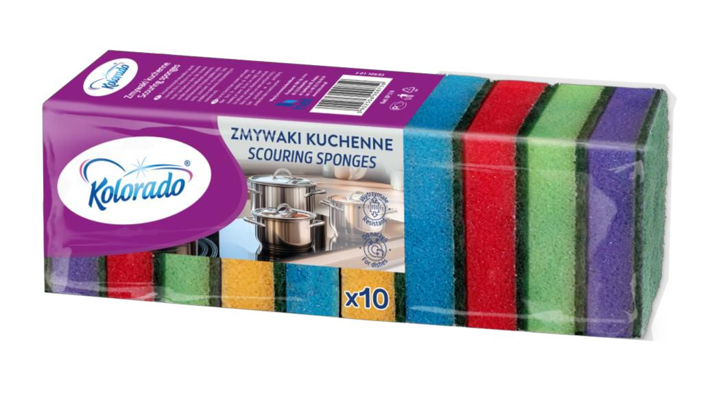 Kolorado губка кухонная 10 шт.