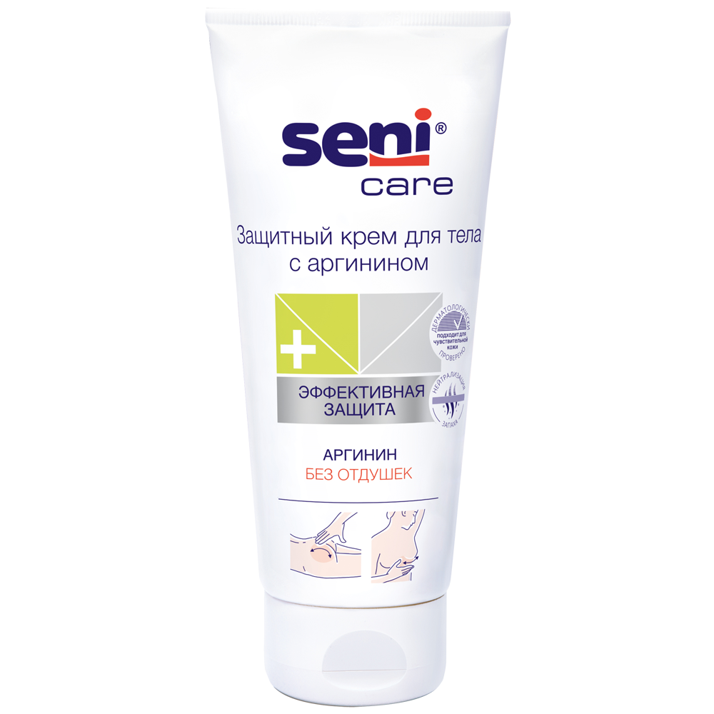 Крем защитный Seni Care Arginine & Sinodor 200 мл. Крем защитный Seni Care Arginine & Sinodor 200 мл.