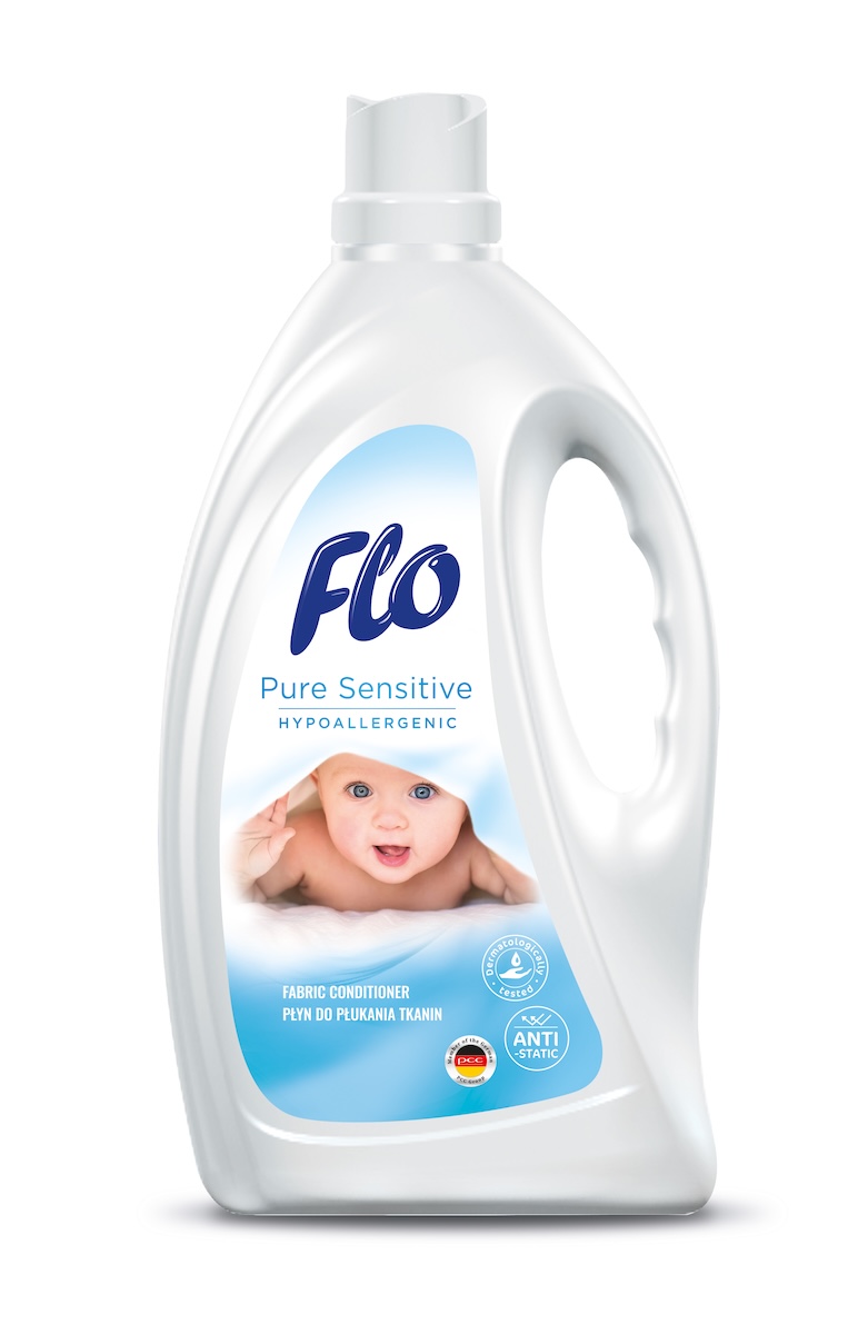 Ополаскиватель для белья FLO Pure Sensitive 2 л. Ополаскиватель для белья FLO Pure Sensitive 2 л.