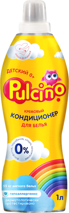Pulcino кондиционер для детского белья 1 л Pulcino кондиционер для детского белья 1 л