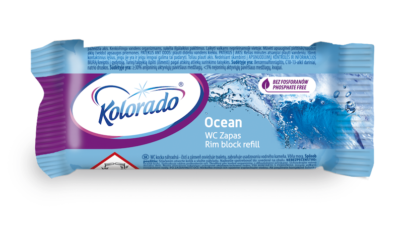 Kolorado Туалетный блок запасной 40 г., Морской