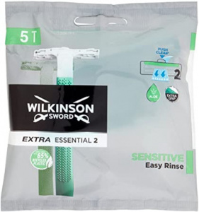 Одноразовый станок Wilkinson Sword Extra Essential 2 Sensitive 5 шт