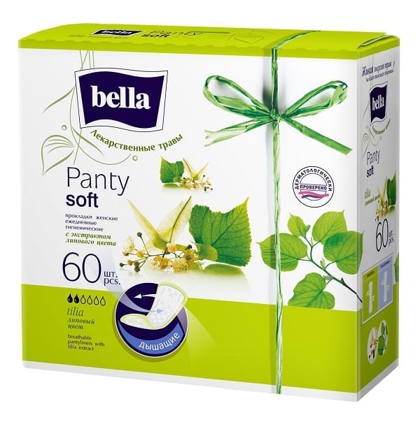 Классические ежедневки Bella Panty Herbs Tilia 60 шт.