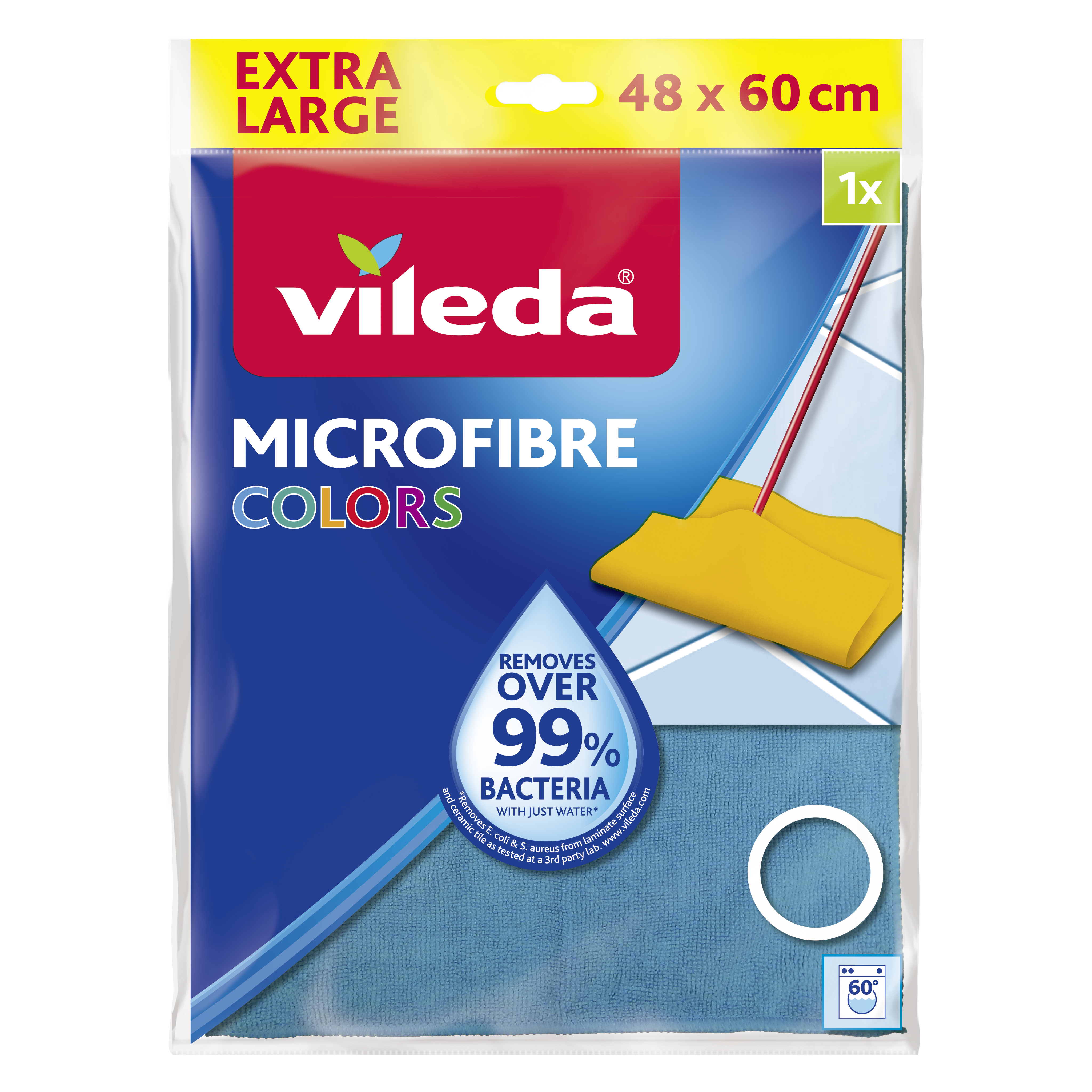 VILEDA тряпка для пола Microfibre, 1 шт
