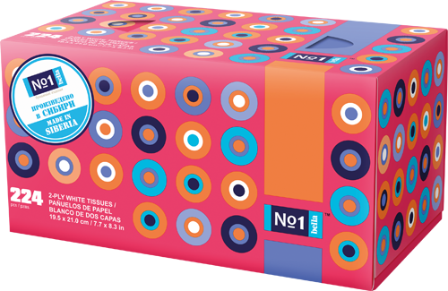 Платочки универсальные, вытяжные Bella №1 224 шт.