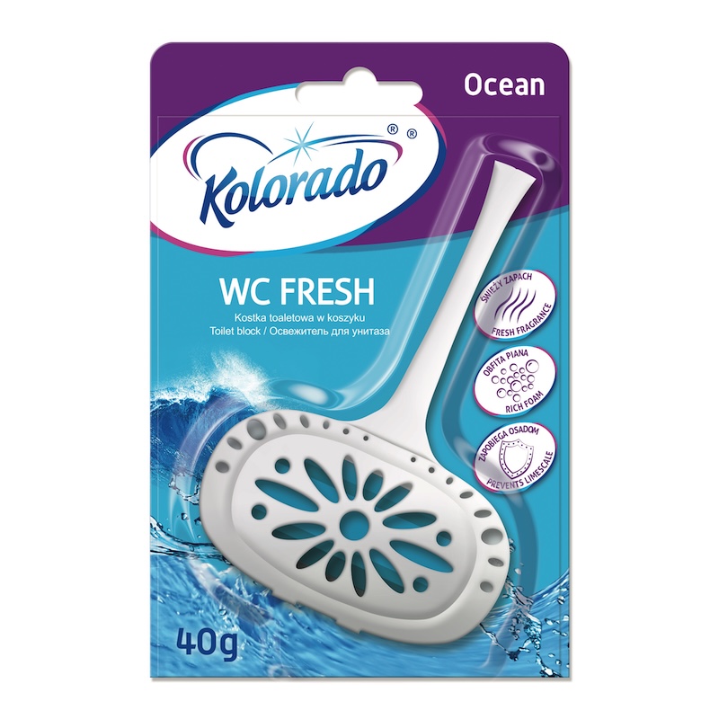 Kolorado  WC Fresh Туалетный блок 40 г., Морской