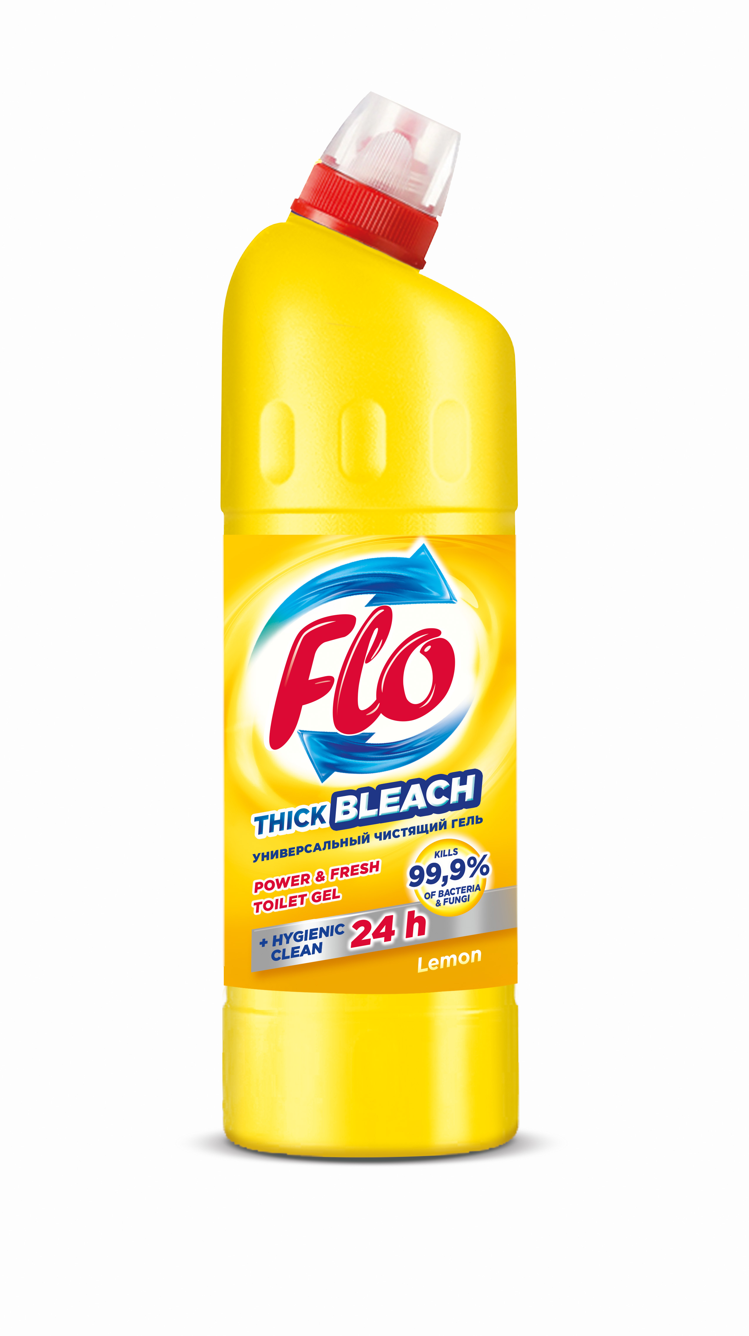 FLO Lemon средство чистящее для туалета 1л
