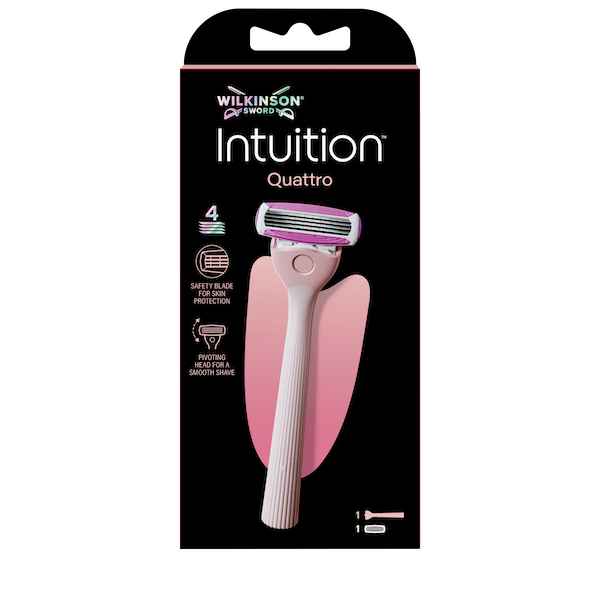 Wilkinson Sword Quattro woman станок для бритья + 1 сменная кассета