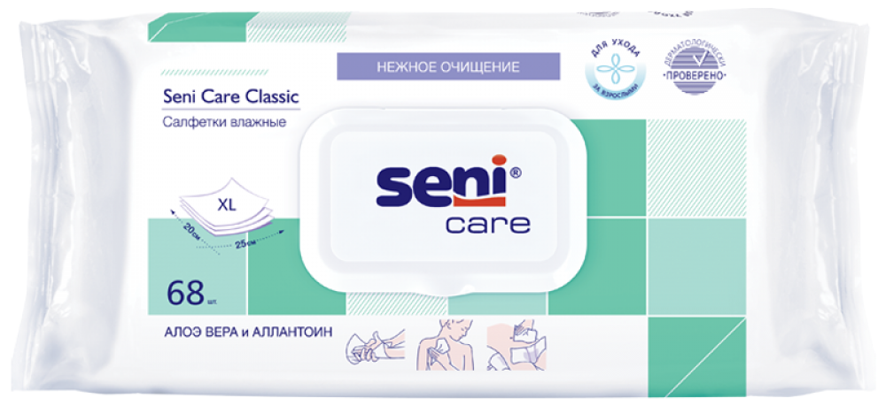влажные салфетки seni care влажные салфетки seni care