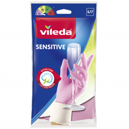 Перчатки VILEDA Sensitive Comfort S фотография товара