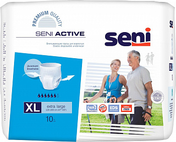 Урологические трусики впитывающие Seni Active Extra Large 10 шт.