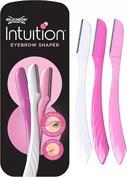 Wilkinson Sword Intuition бритва для коррекции бровей, 3 шт