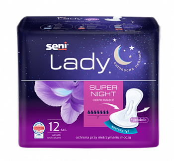 SENI LADY SUPER NIGHT 12шт Уролог.вкладыши