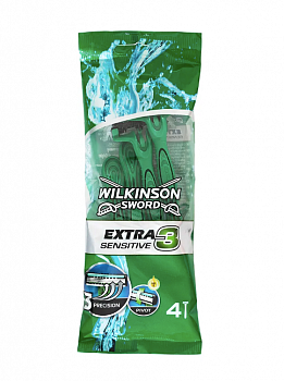Wilkinson Sword одноразовый станок Extra3 Essentials 3 шт в упаковке