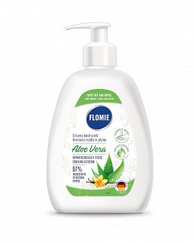 FLOMIE жидкое крем-мыло Aloe Vera 500ml