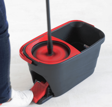 изображение Набор для уборки Turbo Smart VILEDA (швабра-ведро) Набор для уборки Turbo Smart VILEDA (швабра-ведро) фотография товара