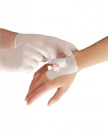 Повязка стерильня CANNULA PLAST 7,2см х5см/50шт. для фиксацийй канюль фотография товара