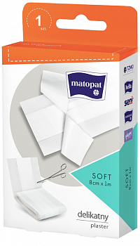 "Matopat" Наборы пластырей Soft 6X50 см по 1 шт. набор для резания. "Matopat" Наборы пластырей Soft 6X50 см по 1 шт. набор для резания.