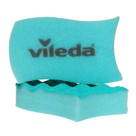 Губка VILEDA PUR-Active для посуды, 2 шт. фотография товара