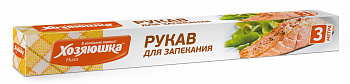 "ХОЗЯЮШКА Мила" рукав для запекания 30*300 см, 1шт., в шоу-боксе