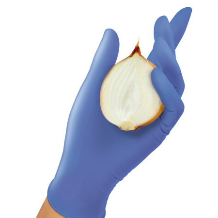 Перчатки нитриловые одноразовые VILEDA Multi Sensitive р-р. M/L, 40шт   фотография товара