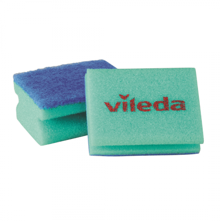 Губка VILEDA Glitzi для посуды, 2 шт. фотография товара