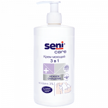Моющий крем 3 в 1 Seni Care 500 мл.