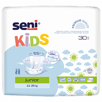 Подгузники Seni Kids Junior (11-20 кг) по 30 шт.