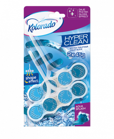 Kolorado туалетный блок Hyper Clean 2x45 г., Aqua Splash фотография товара
