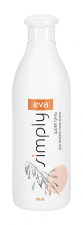 Шампунь Eva Simply для любого типа волос с экстрактом овса 500 мл. фотография товара