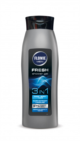 FLOMIE Гель для душа  Men Refresh 3in1 750ml фотография товара